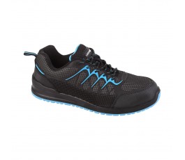 
                  LAHTIPRO Półbuty robocze KPU/dzianina czarno-niebieskie, rozmiar 47, model L3042247